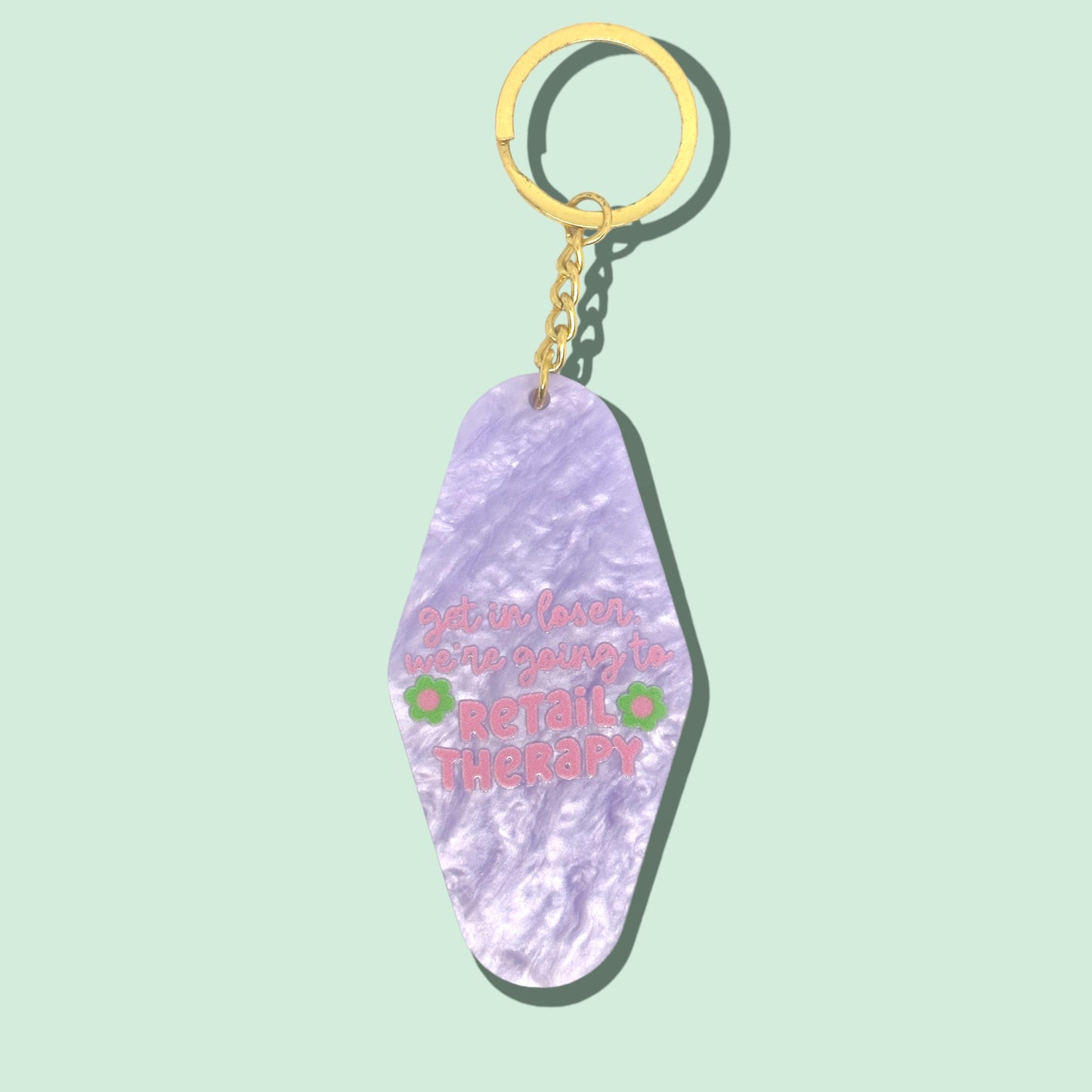 Glitter Keychain