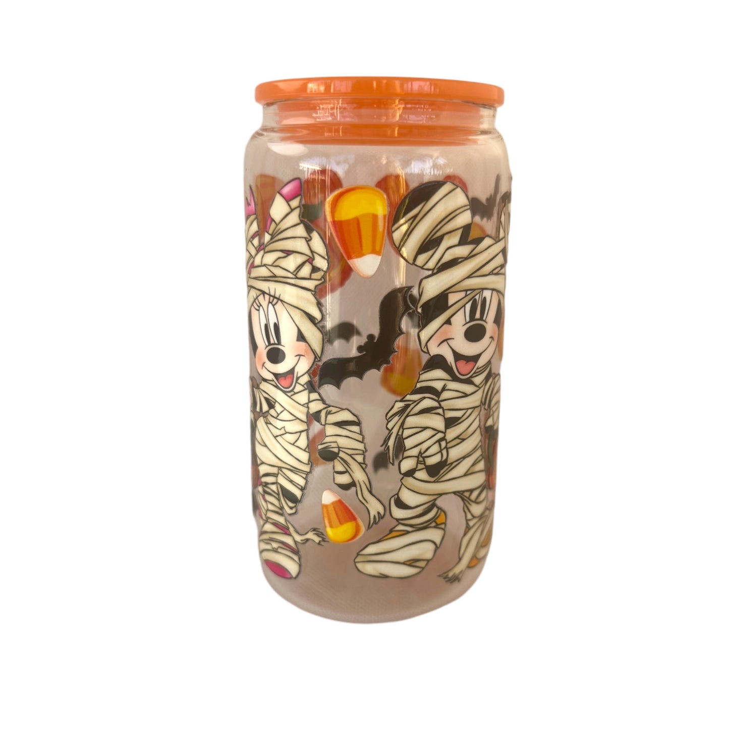 Glass mouse Halloween cup