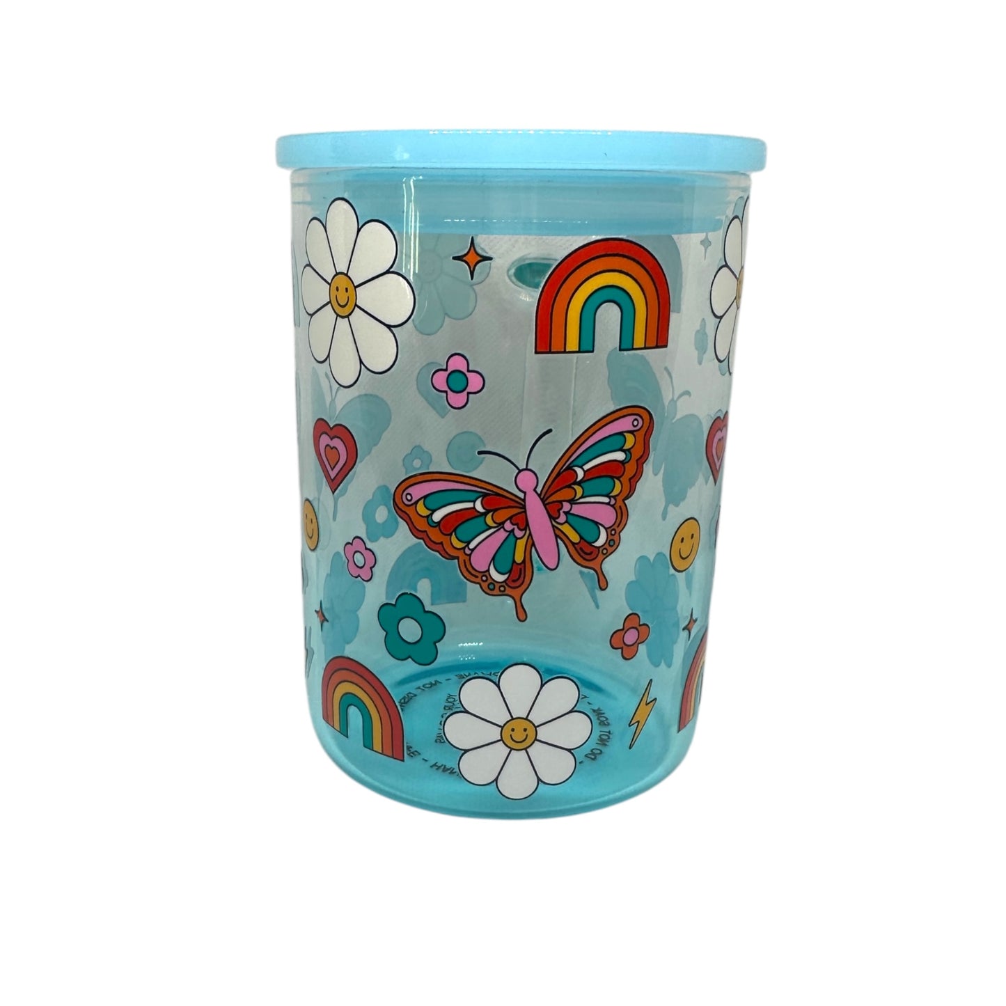 Retro Butterfly/rainbow Mug