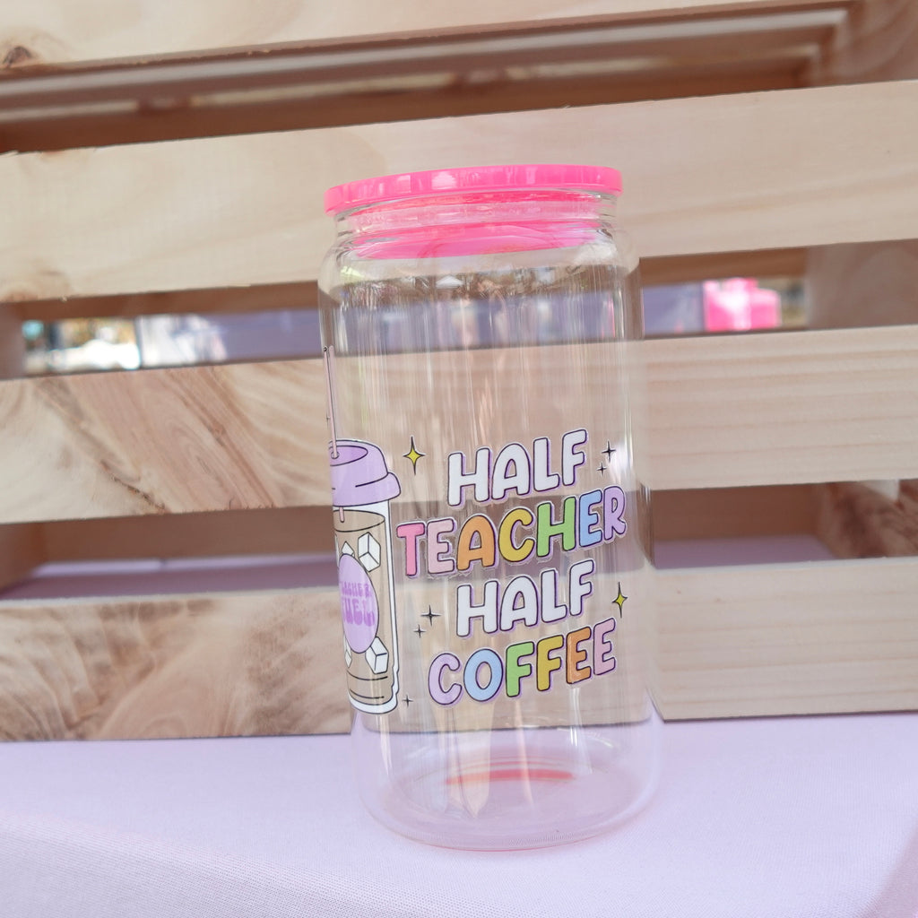 Half teacher half coffee