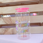 Half teacher half coffee