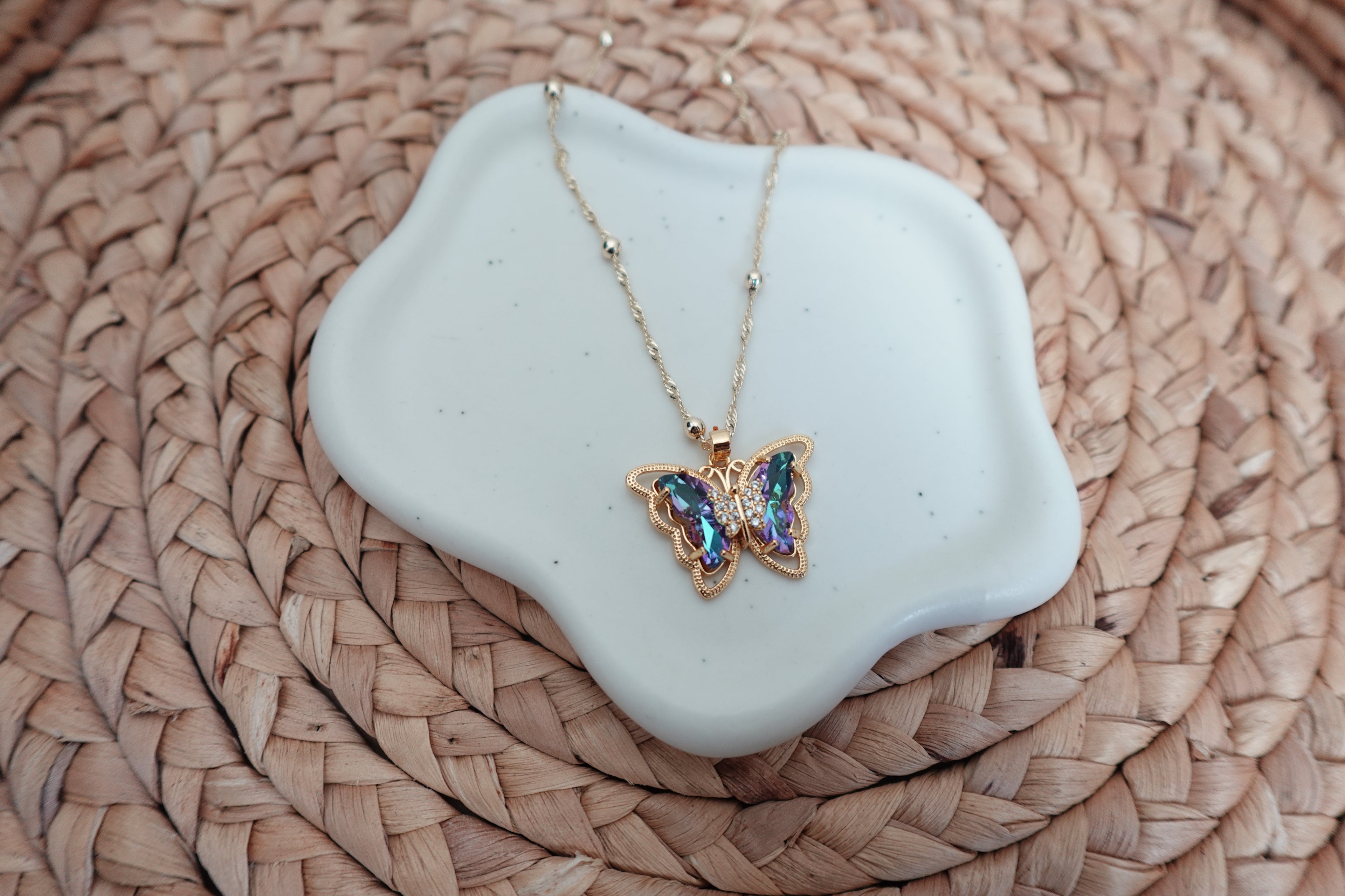 Butterfly necklace