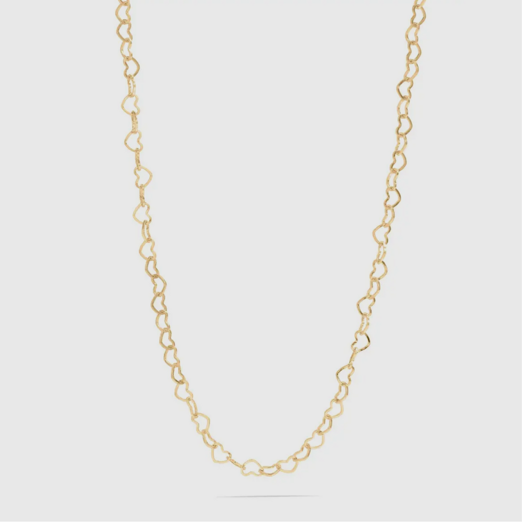 Heart chain necklace
