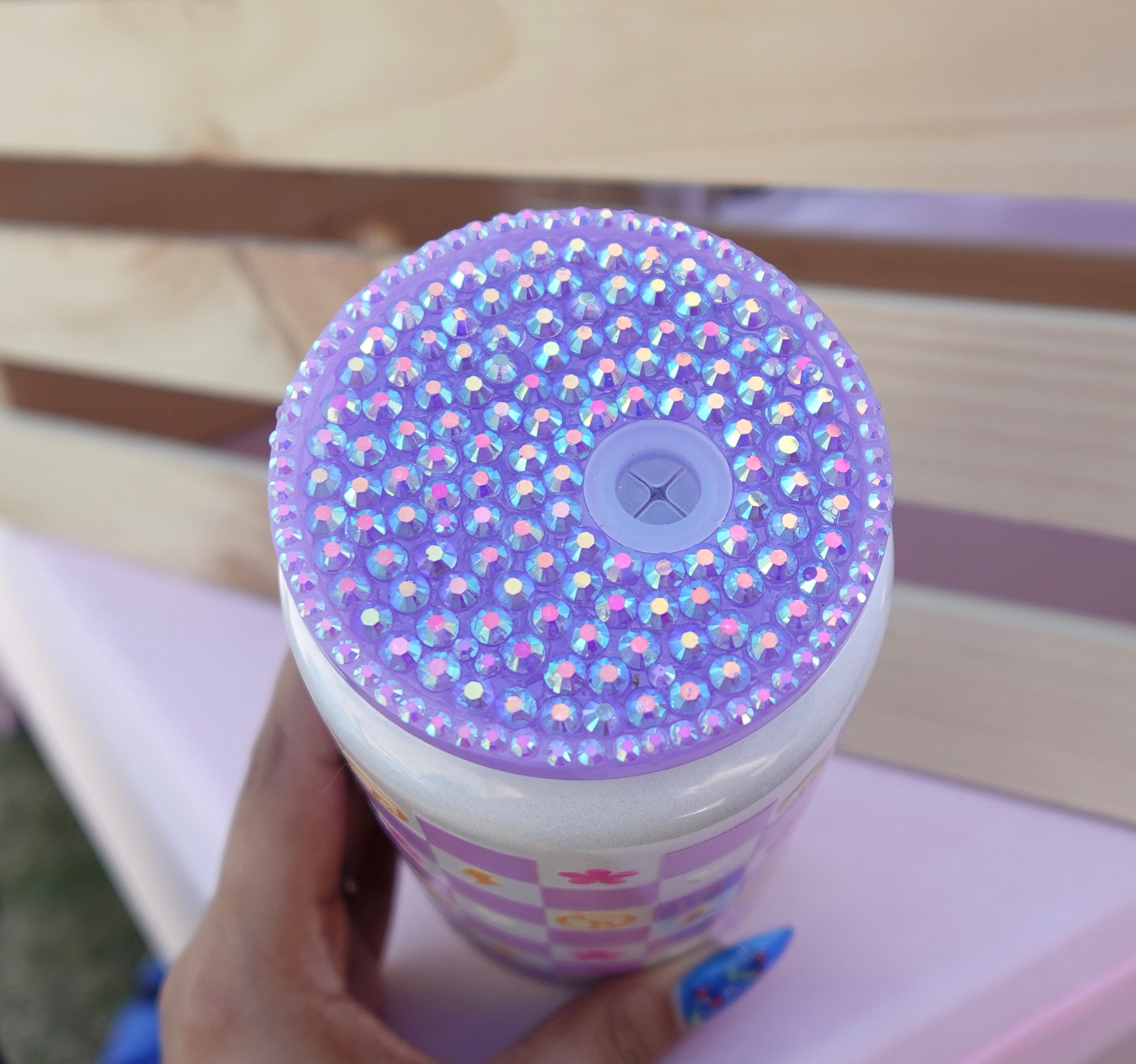 Checkered stainless steel