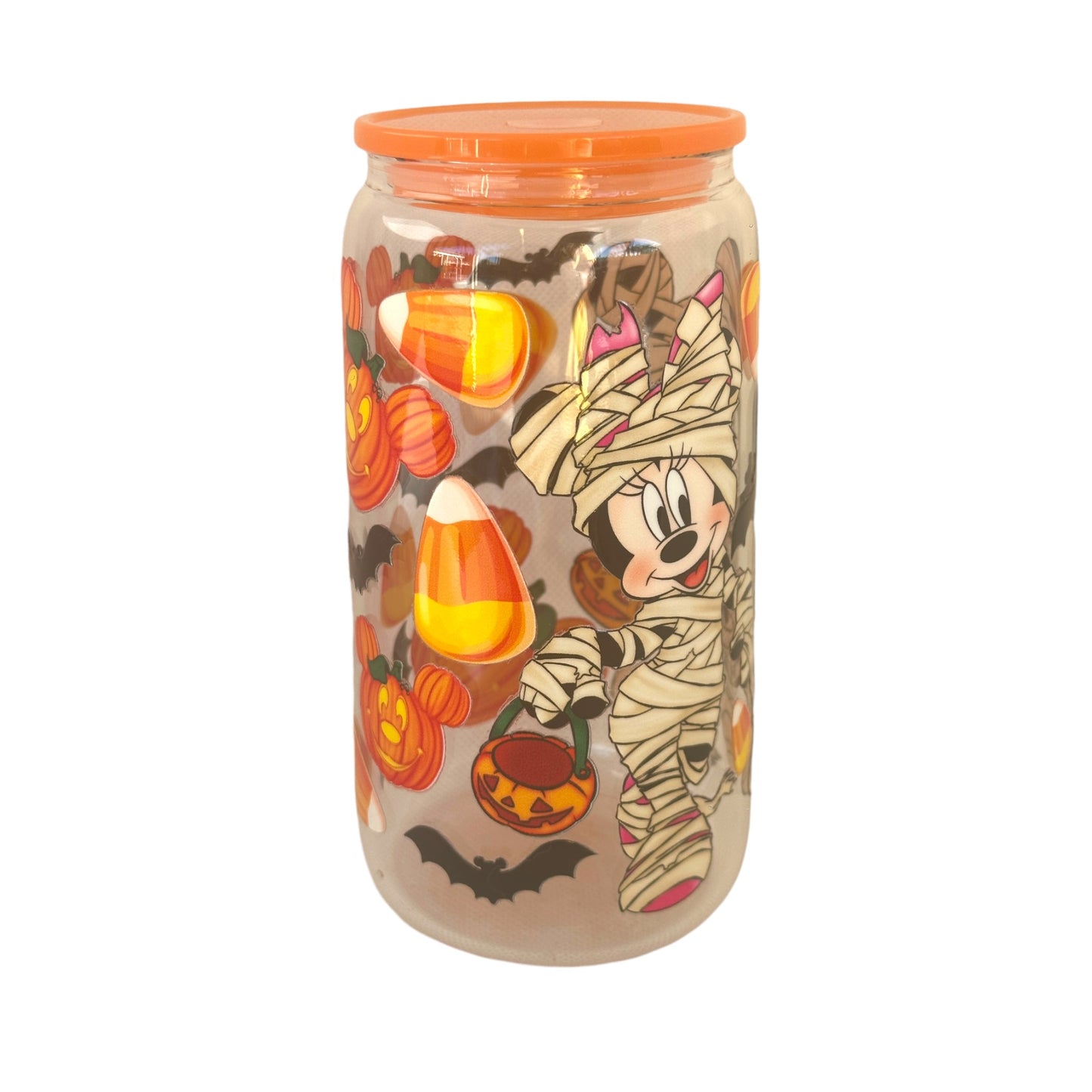 Glass mouse Halloween cup