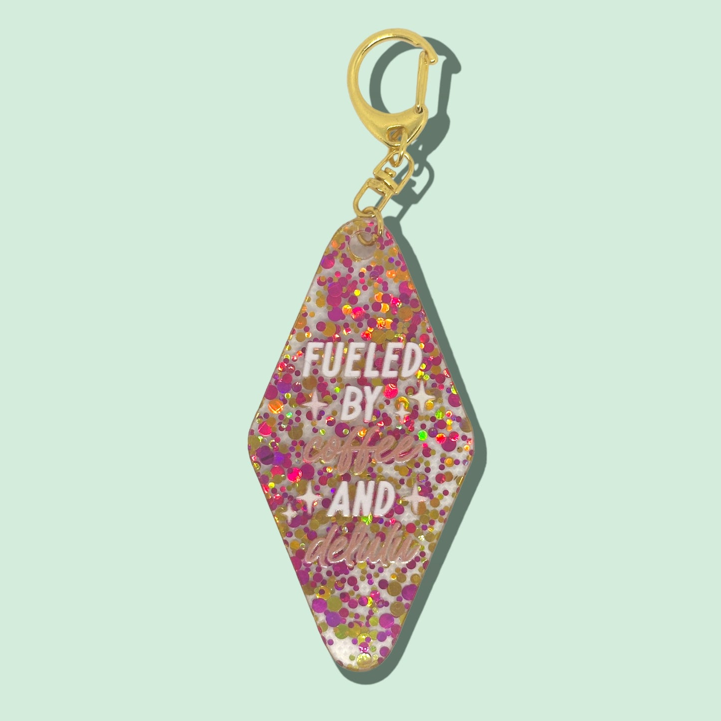 Glitter Keychain