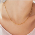 Heart chain necklace
