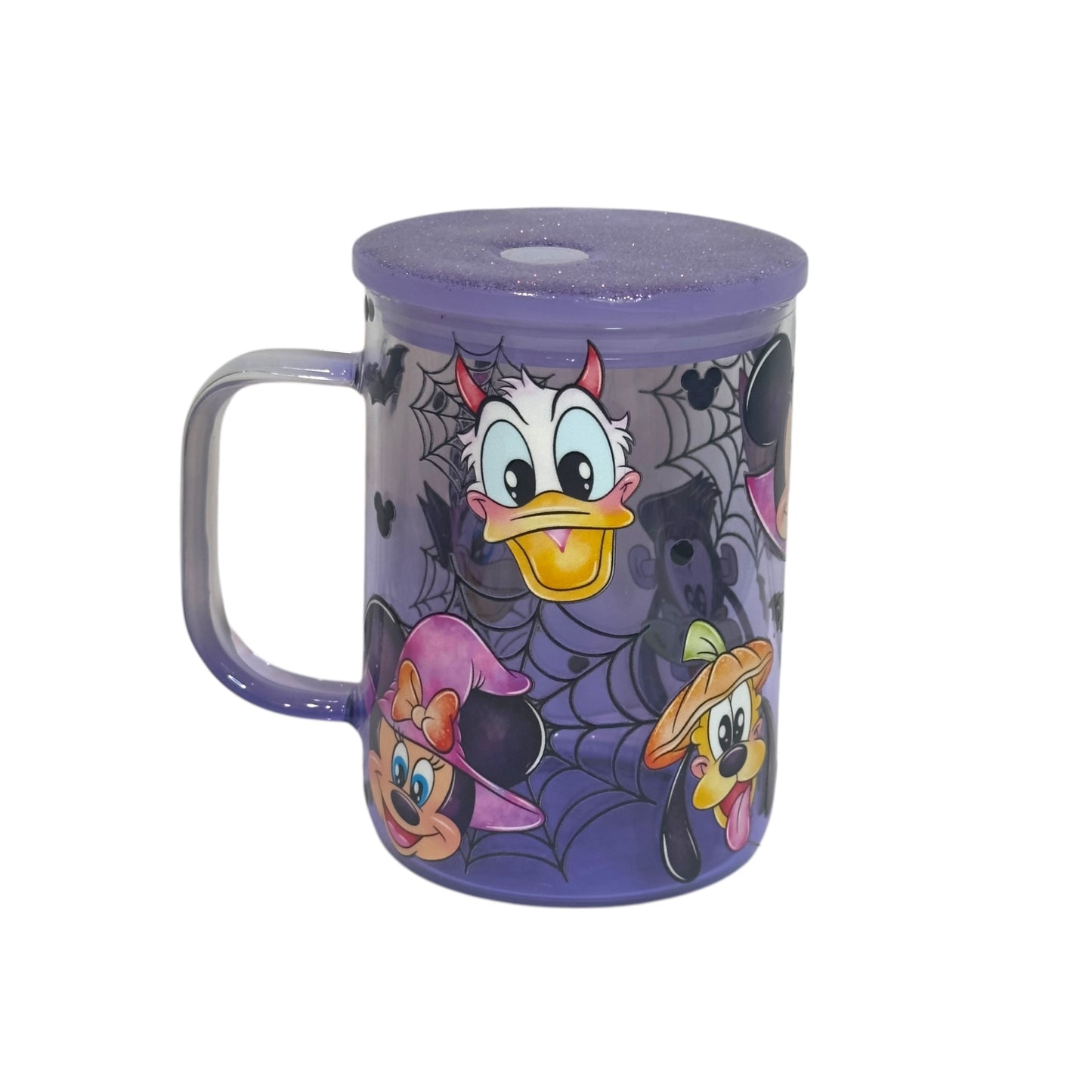 Magical spooky glass cup