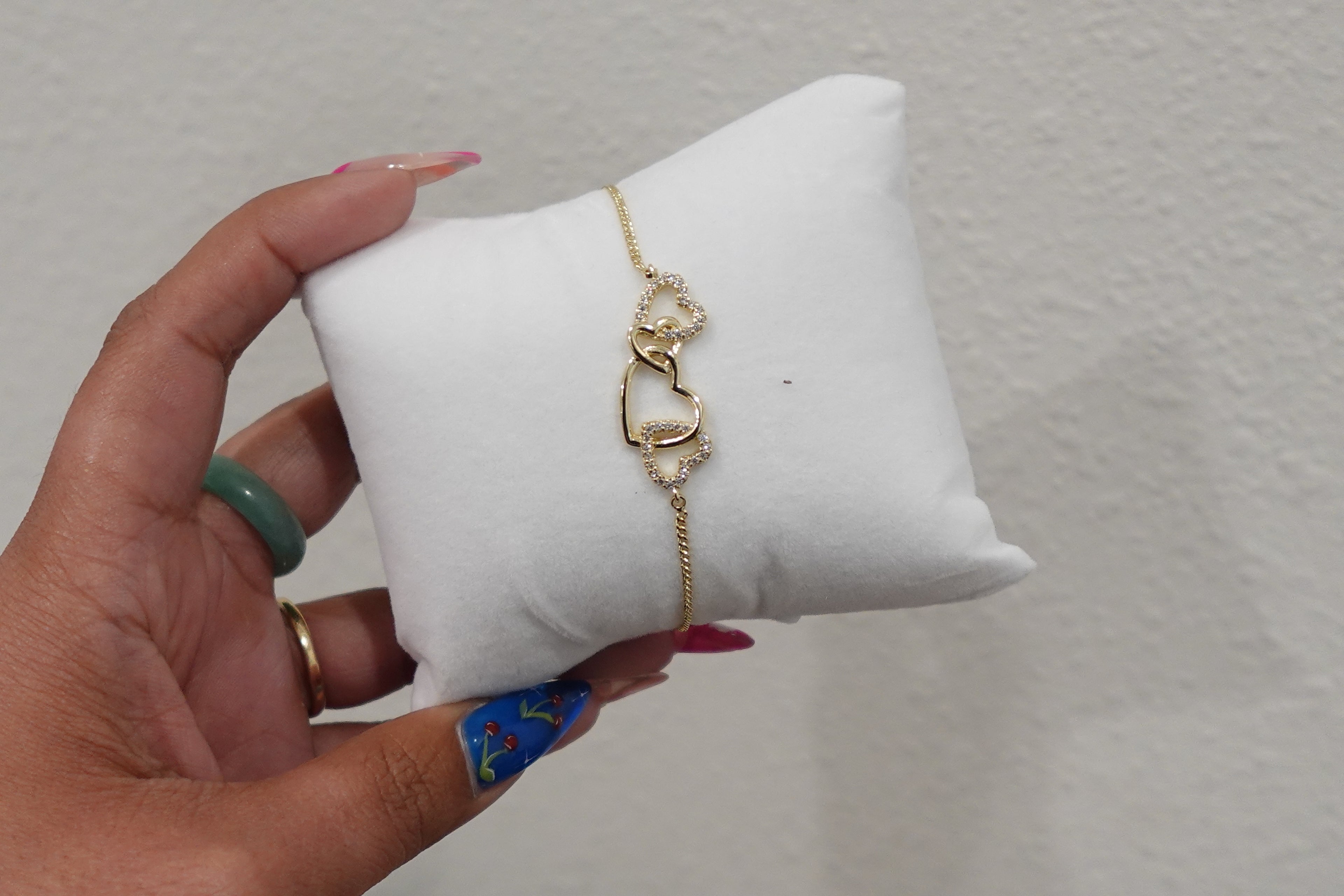 Triple Heart Bracelet