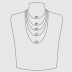 Paperclip chain necklace