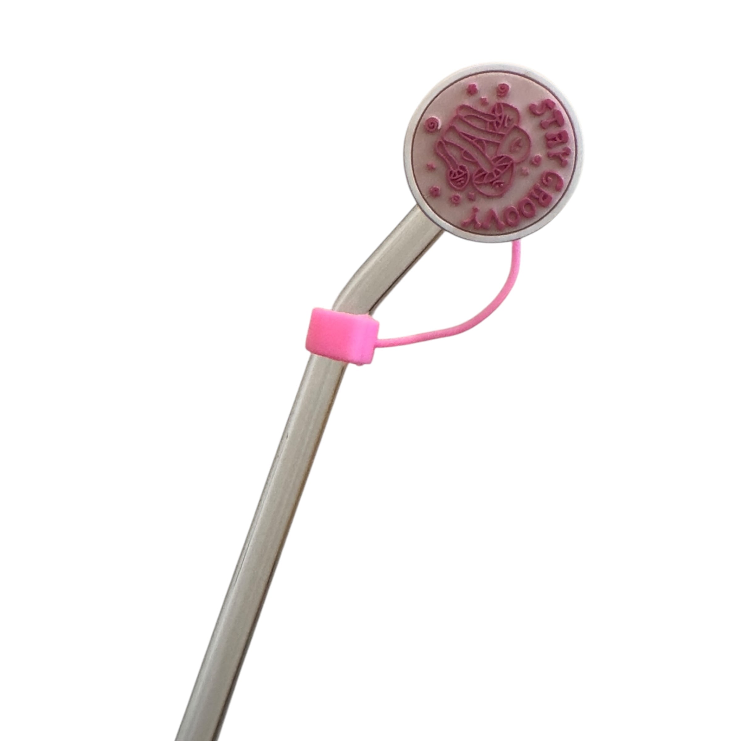 Stay Groovy straw topper