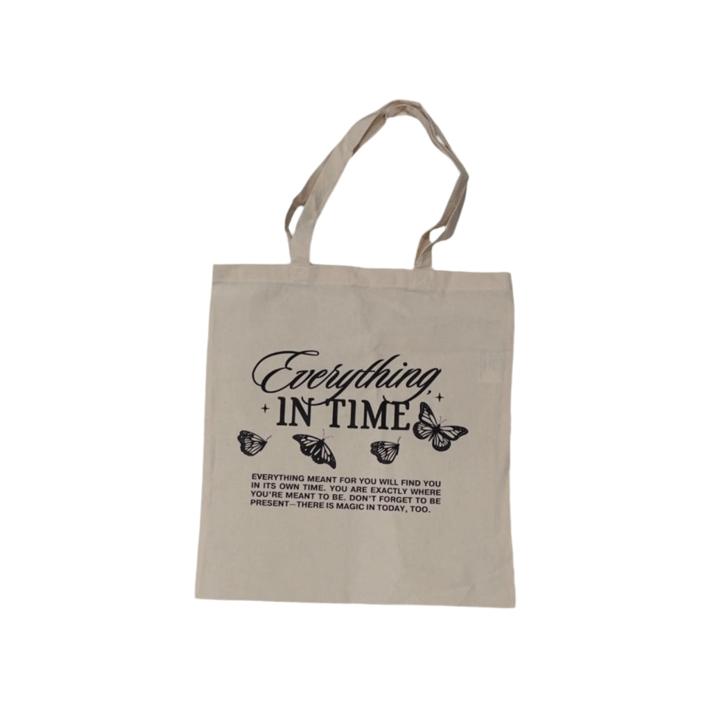 Everything in Time Tote Bag
