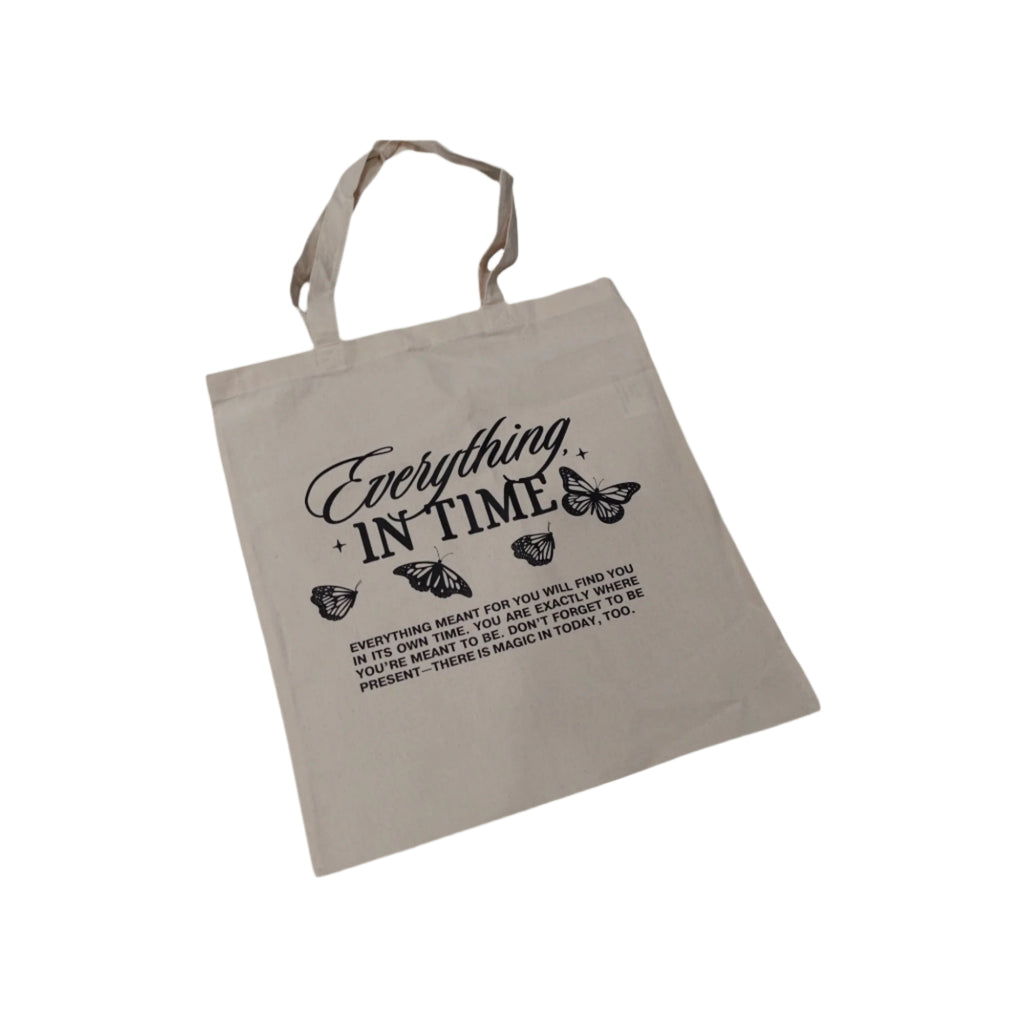 Everything in Time Tote Bag